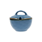 ROSE & TULIPANI Concerto Zuccheriera Blu Avio Stoneware R134100013