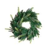 BIZZOTTO Corona Ghirlanda Falcade 40cm Verde in PE e PVC