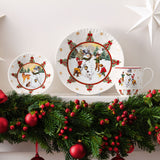 VILLEROY & BOCH Toy's Fantasy Ciotola Coppa Pupazzo di Neve 16,5cm Porcellana Tavola di Natale
