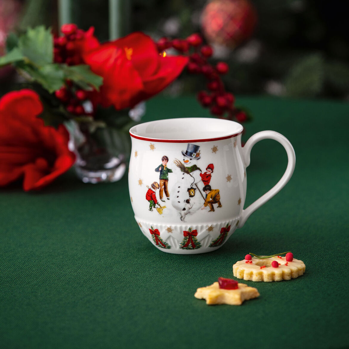 VILLEROY & BOCH Toy's Fantasy Tazza MUG con Manico 450ml Porcellana Tavola di Natale