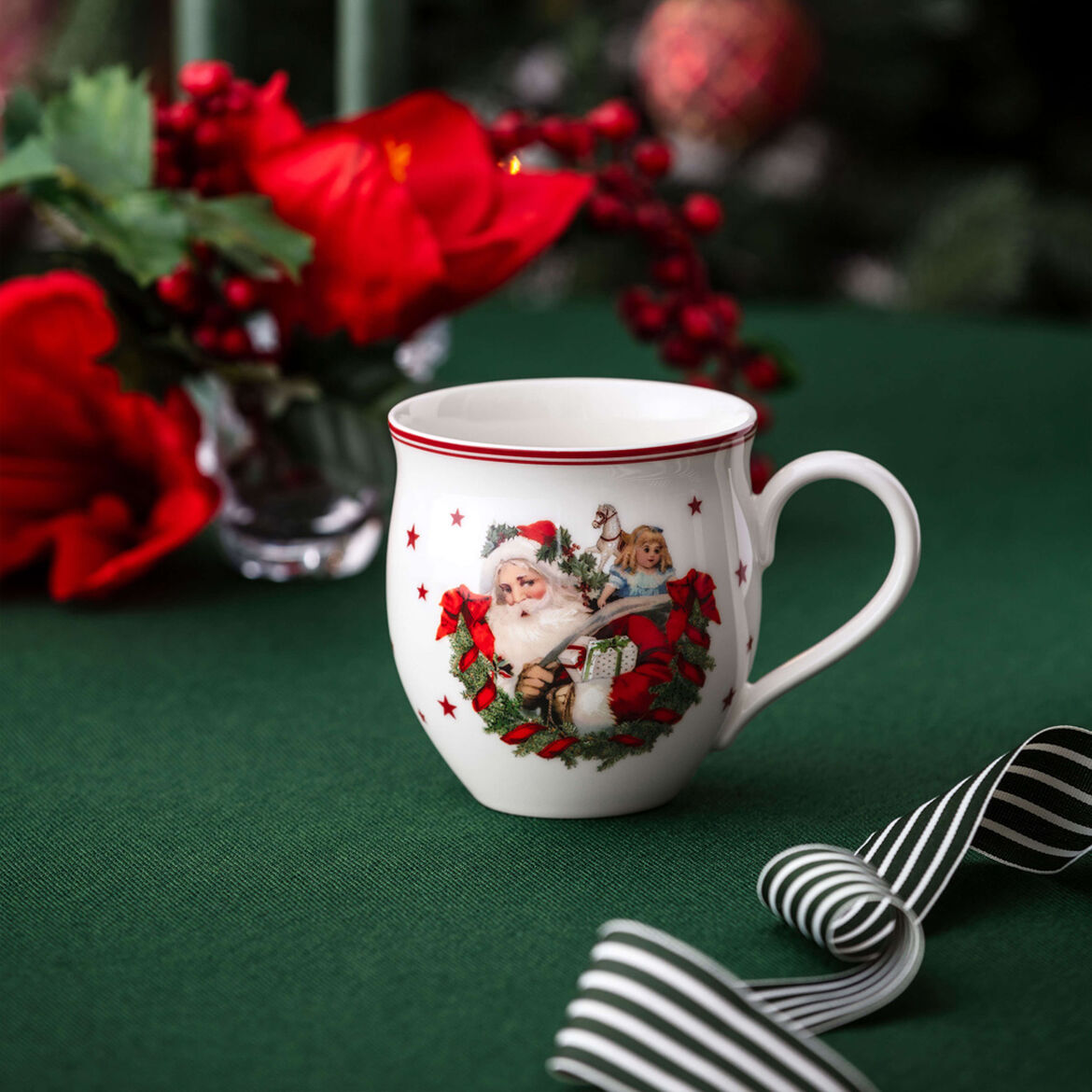 VILLEROY & BOCH Toy's Delight Tazza MUG con Manico 390ml Porcellana Tavola di Natale