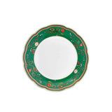 BRANDANI Party Time Table Service Plates 18 Pieces Christmas Porcelain