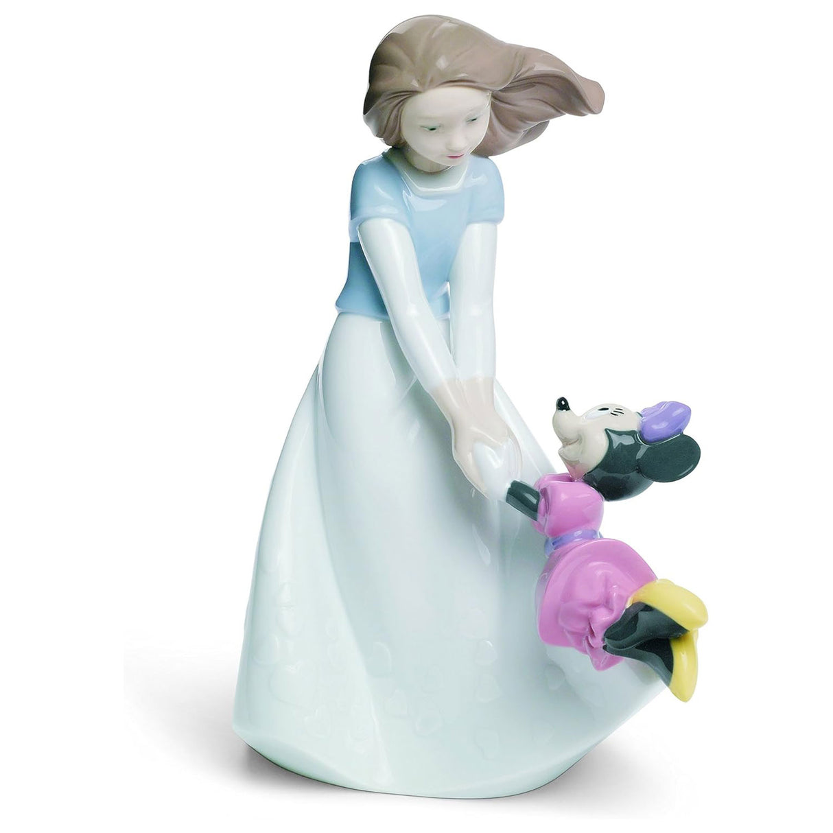 NAO Scultura Figura Mia Gioiosa Minnie 21x17cm Porcellana