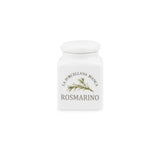 LA PORCELLANA BIANCA Conserva Barattolo Contenitore Rosmarino 175ml Porcellana