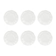 LA PORCELLANA BIANCA Lunia Set 6 Piatti Frutta 21,5cm Bianco Porcellana