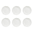 LA PORCELLANA BIANCA Lunia Set 6 Piatti Fondi Coupe 21cm Bianco Porcellana