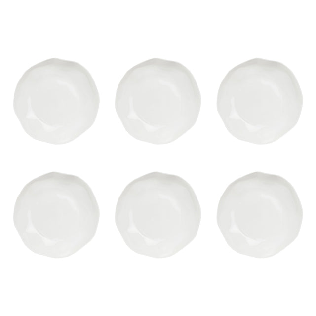 LA PORCELLANA BIANCA Lunia Set 6 Piatti Fondi Coupe 21cm Bianco Porcellana
