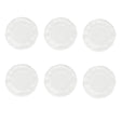 LA PORCELLANA BIANCA Lunia Set 6 Piatti Piani 28cm Bianco Porcellana