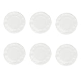 LA PORCELLANA BIANCA Lunia Set 6 Piatti Piani 28cm Bianco Porcellana