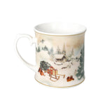 BRANDANI Cuccioli Bimbi Felici Tazza Mug 9,5cm Porcellana Tavola di Natale Edizione Limitata