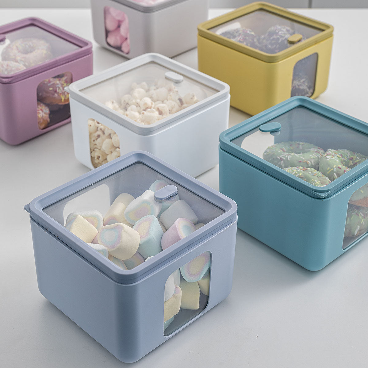 Blim Box Contenitore Quadro Peek Box Blim Plus plastica 10x13cm 2 pezzi Grigio ...