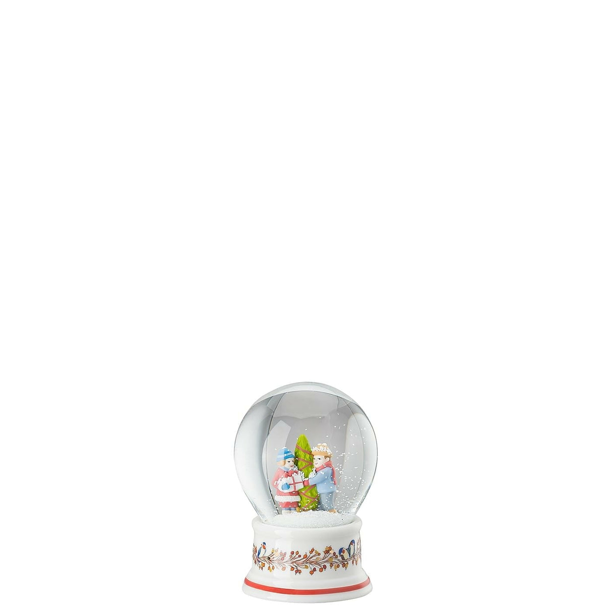 HUTSCHENREUTHER Schneekugel 2021 Palla Globo di Neve Natale Ed Limitata