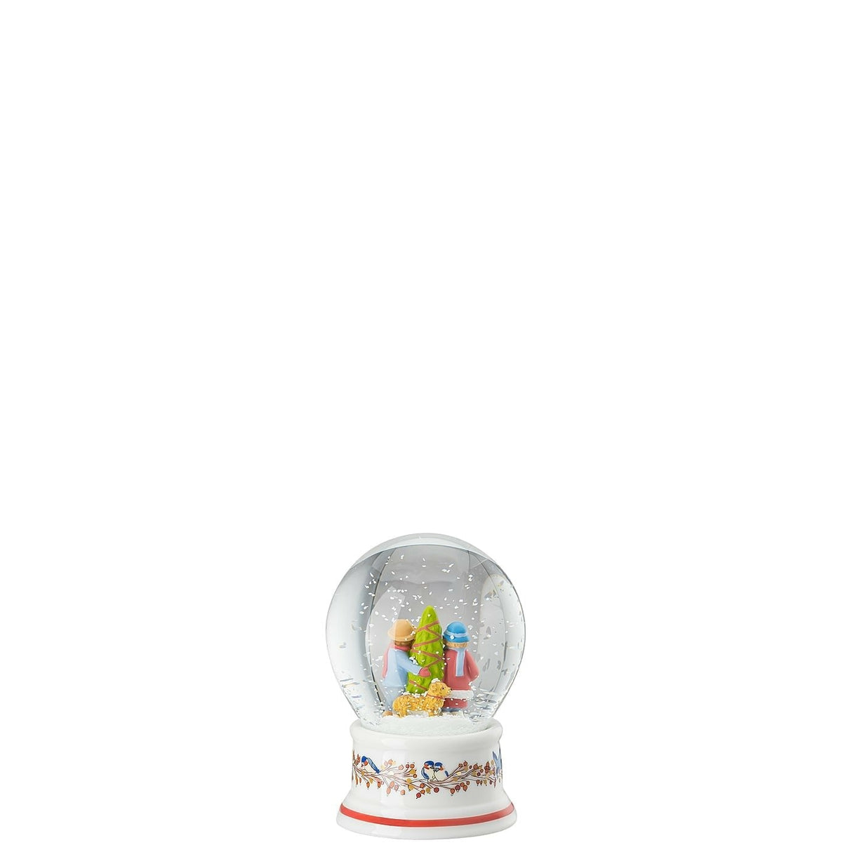HUTSCHENREUTHER Schneekugel 2021 Palla Globo di Neve Natale Ed Limitata
