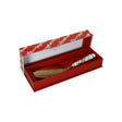 BRANDANI Carol Pala Dolce Oro Acciaio Inox con Manico in Ceramica 26cm Tavola di Natale