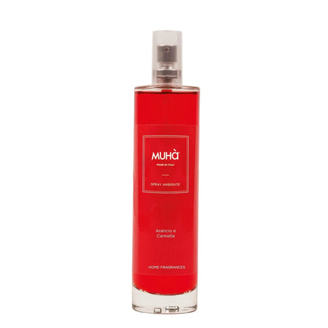 MUHA' Diffusore Spray per Ambienti 100ml Arancio e Cannella