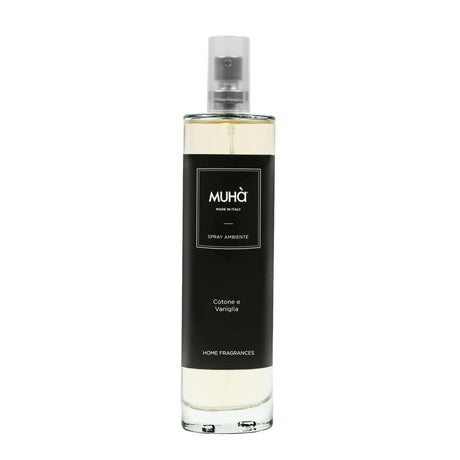 MUHA' Diffusore Spray per Ambienti 100ml Cotone e Vaniglia