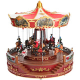 TIMSTOR Carousel Musical Carousel LED Christmas Decoration 31cm