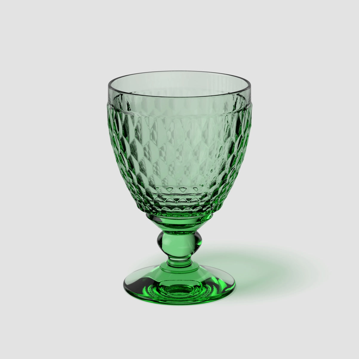 VILLEROY & BOCH Boston Coloured Verde Calice Acqua Set 4 Pezzi 250ml Cristallo