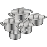 WMF Ultimate Cool+ Set di Pentole 5 Pezzi Acciaio Inox Induzione