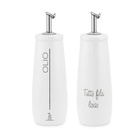Oliera Gli Onesti La Porcellana Bianca in porcellana bianca 250 ml