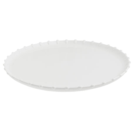LA PORCELLANA BIANCA Romeo Piatto da Portata Torta 34cm Bianco Porcellana