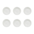 LA PORCELLANA BIANCA Romeo Piatto Fondo Set 6 Pezzi 21cm Bianco Porcellana