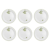 LA PORCELLANA BIANCA Coltivia Piatto Piano Set 6 Pezzi 27cm Porcellana