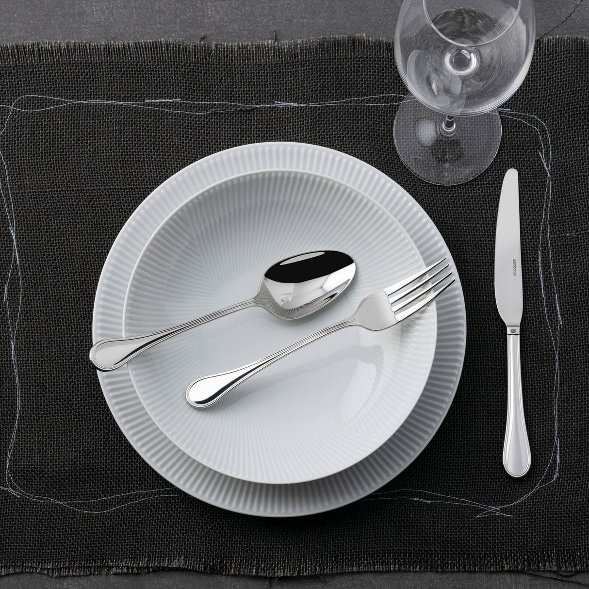 SAMBONET Royal Servizio Tavola Posate Set 36 Pezzi Acciaio Inox