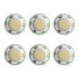 VILLEROY & BOCH French Garden Fleurence Piatto Fondo Set 6 Pezzi 23cm Porcellana