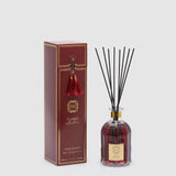 EDG Enzo De Gasperi Profumatore Diffusore con Bastoncini Bottiglia Classic 500ml Rosso Wild Ginger