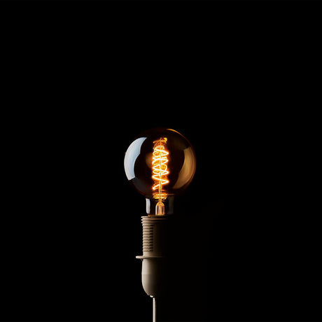 EDG Enzo De Gasperi Lampadina LED Edisonled 9,5cm Sfera Spirale