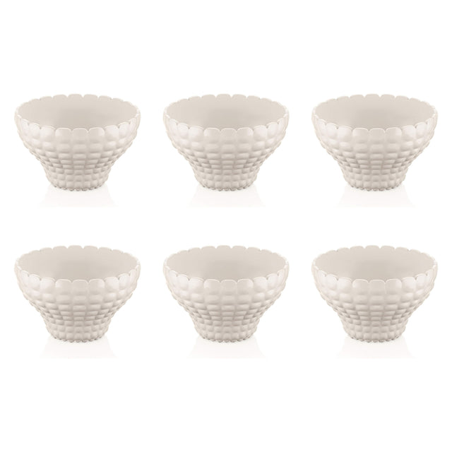 GUZZINI Tiffany Ciotola Coppetta Bianco Set 6 Pezzi 12cm