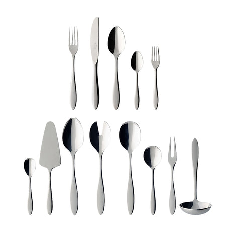 VILLEROY & BOCH Arthur Lucido Servizio Tavola Posate Set 68 Pezzi Acciaio Inox