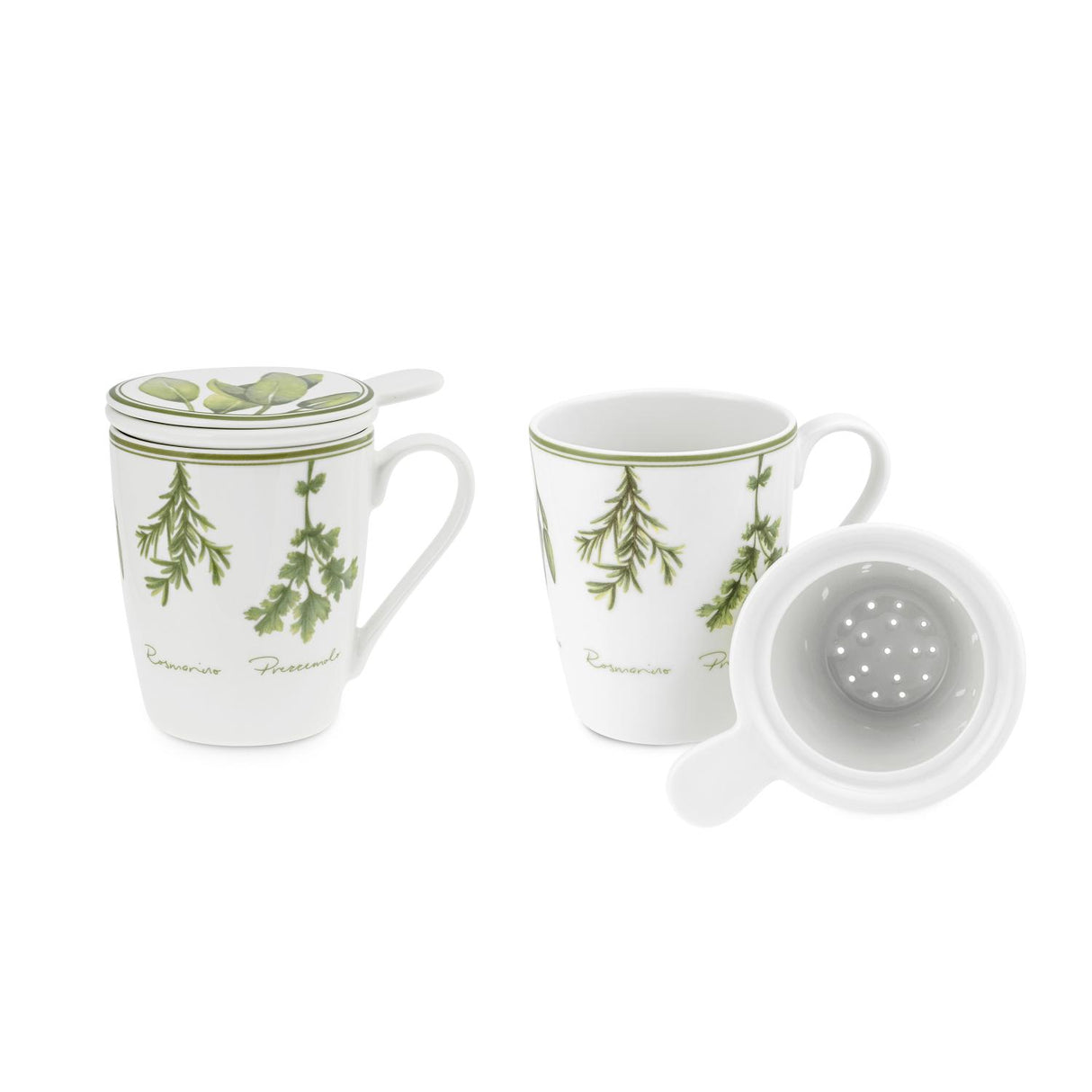 LA PORCELLANA BIANCA Coltivia Tazza Tisaniera 350ml Porcellana