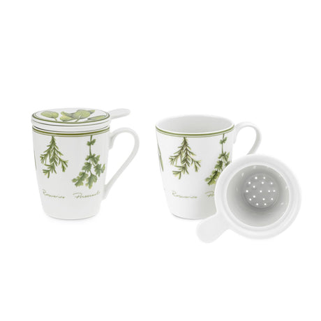 LA PORCELLANA BIANCA Coltivia Tazza Tisaniera 350ml Porcellana