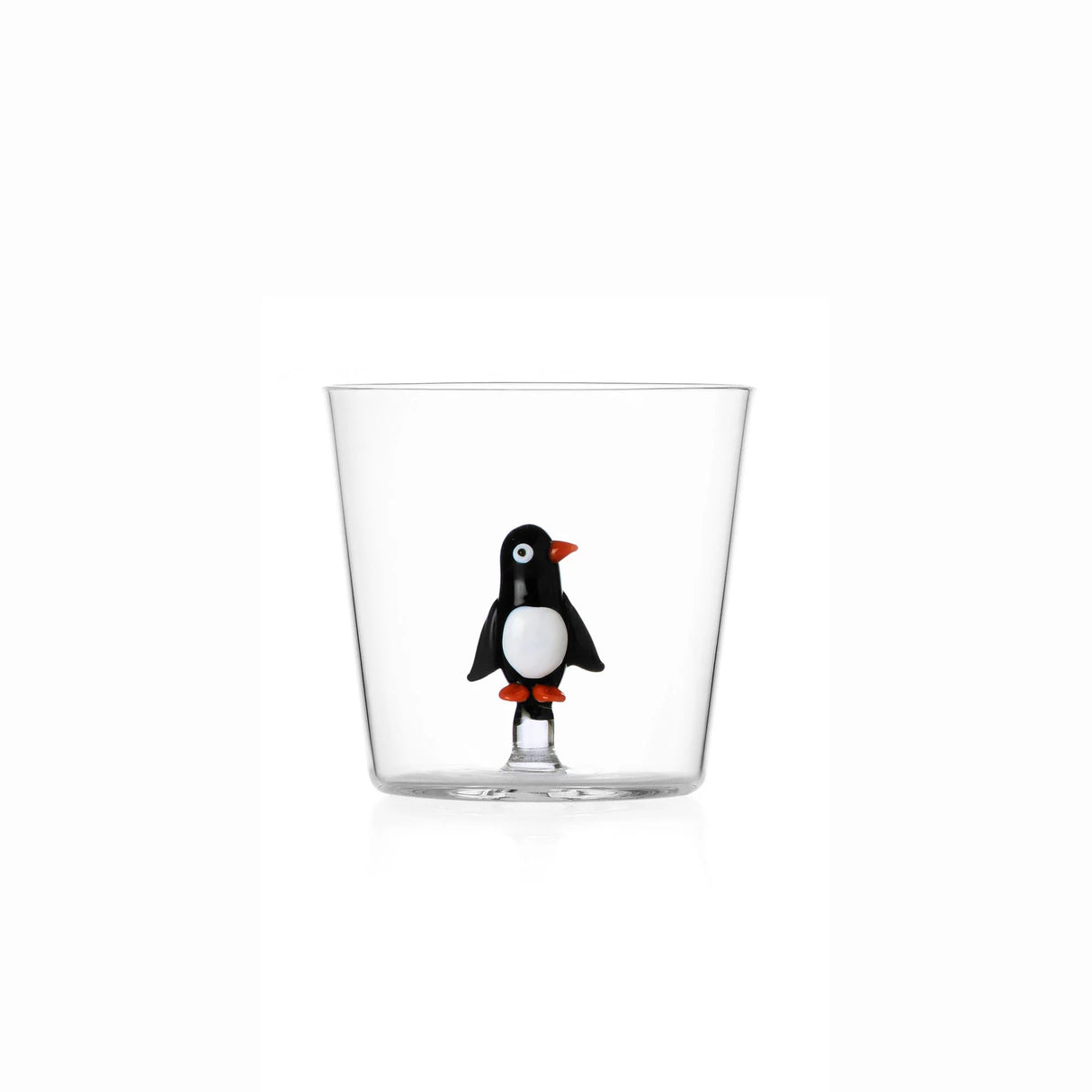 ICHENDORF Christmas Tales Bicchiere Tumbler Pinguino 350ml Vetro Borosilicato
