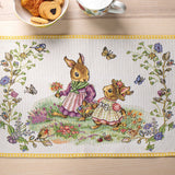 VILLEROY & BOCH Spring Fantasy Tovaglietta Prato Fiorito 32x48cm Gobelin Cotone