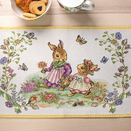 VILLEROY & BOCH Spring Fantasy Tovaglietta Prato Fiorito 32x48cm Gobelin Cotone