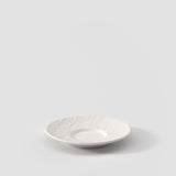 VILLEROY & BOCH Manufacture Rock Tazza Espresso 60ml con Piattino 12cm Bianco Porcellana