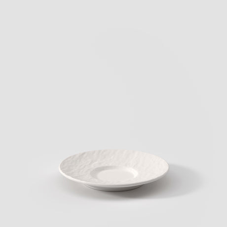 VILLEROY & BOCH Manufacture Rock Tazza Espresso 60ml con Piattino 12cm Bianco Porcellana