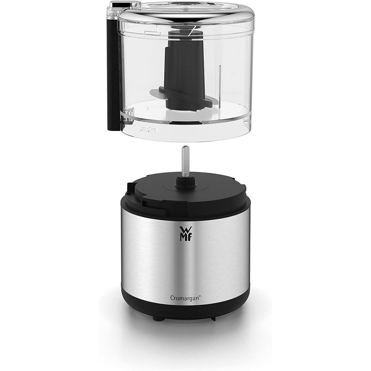 WMF KITCHENminis Tritatutto Compatto e Salvaspazio 300ml Acciaio Cromargan