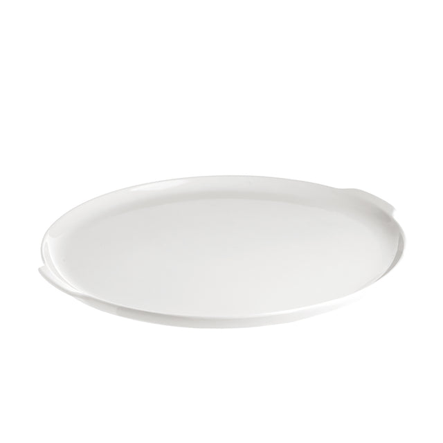 LA PORCELLANA BIANCA - Arezzo Piatto Torta con Manici Vassoio 34,5cm