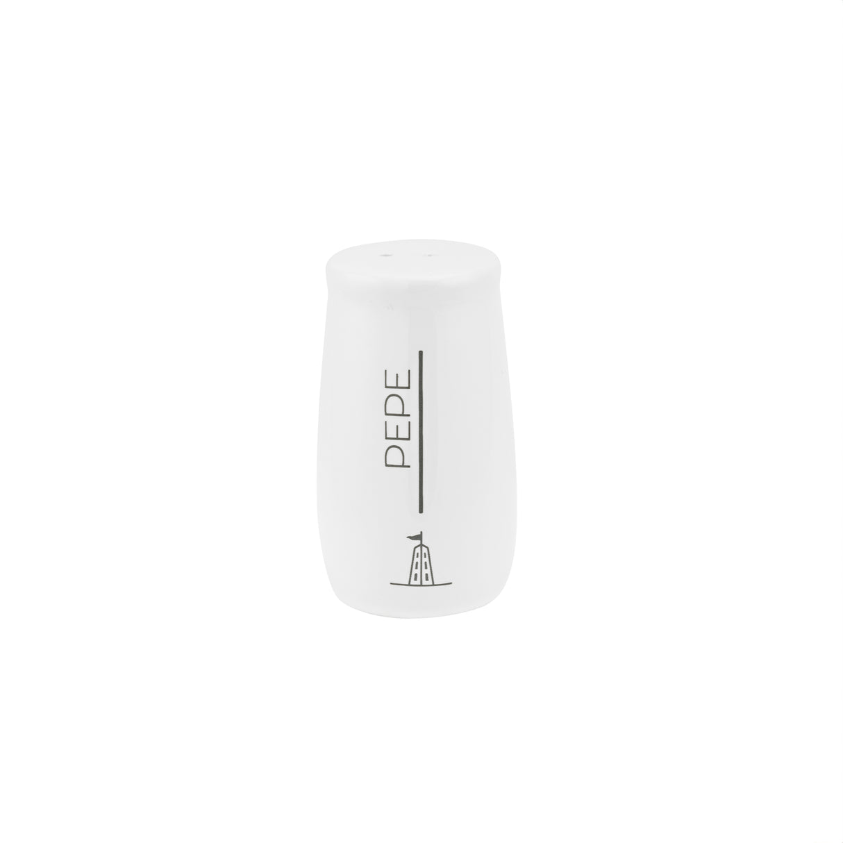 LA PORCELLANA BIANCA Gli Onesti Set Sale e Pepe 58ml Bianco Porcellana