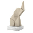 BONGELLI PREZIOSI Elefante Origami 25cm  Nocciola Marmorino