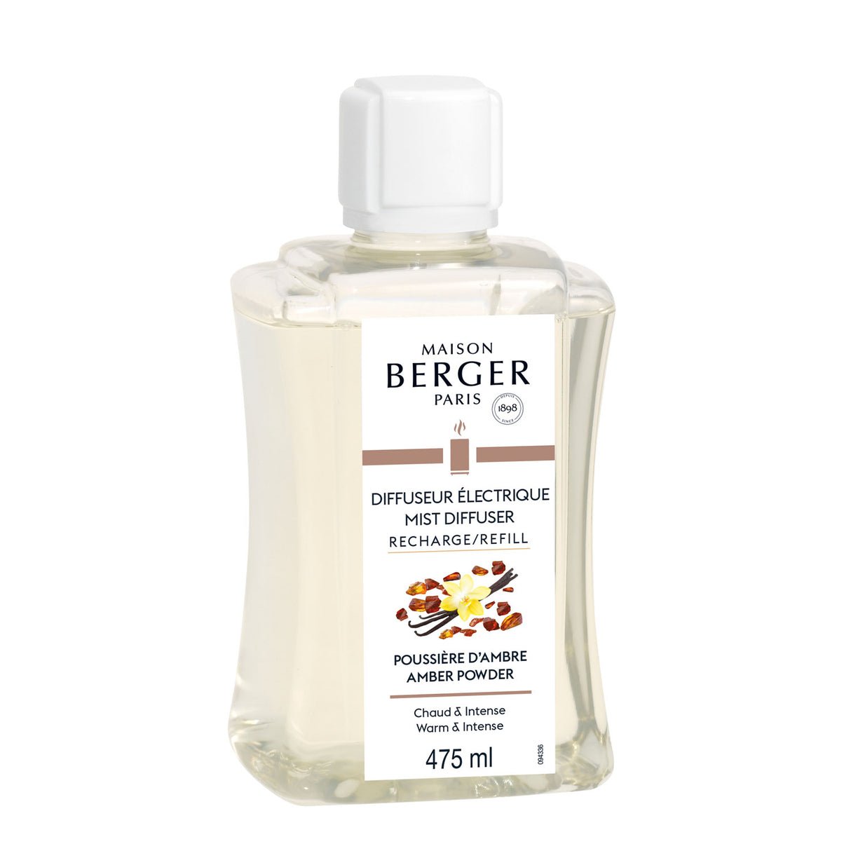 LAMPE BERGER Ricarica per Diffusore Elettrico 475ml Poussière d'Ambre