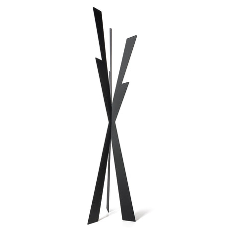 ARTI & MESTIERI Appendiabiti da Terra di Design Zeus Nero 40x177cm