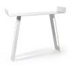 ARTI & MESTIERI Consolle per Ingresso Moderna Tibet Bianco Marmo 85x110cm