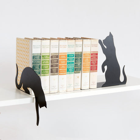 ARTI & MESTIERI Ferma Libri Gatti 23cm