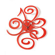 ARTI & MESTIERI Orologio da Parete Love Filomena Rosso 40x45cm