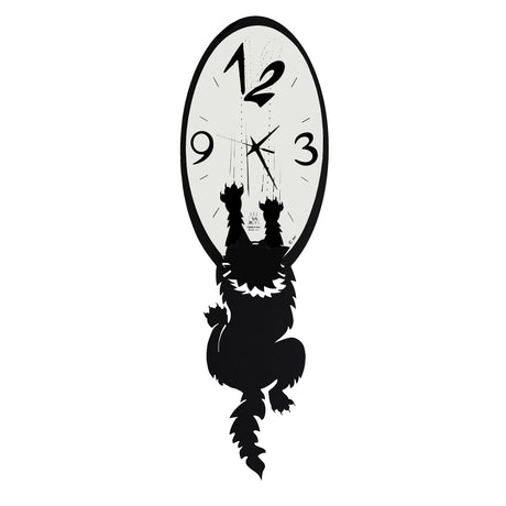 ARTI & MESTIERI Orologio da Parete Particolare e Divertente Crazy Tommy 20x65cm